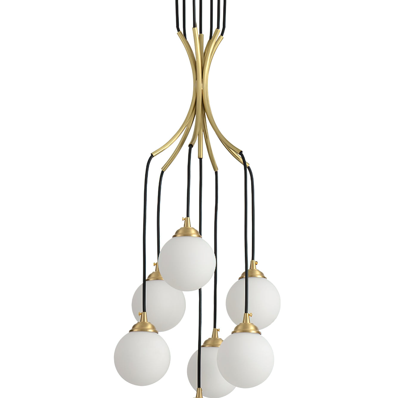 Zoe Kugeltropfen-Glaskronleuchter-Letslighting