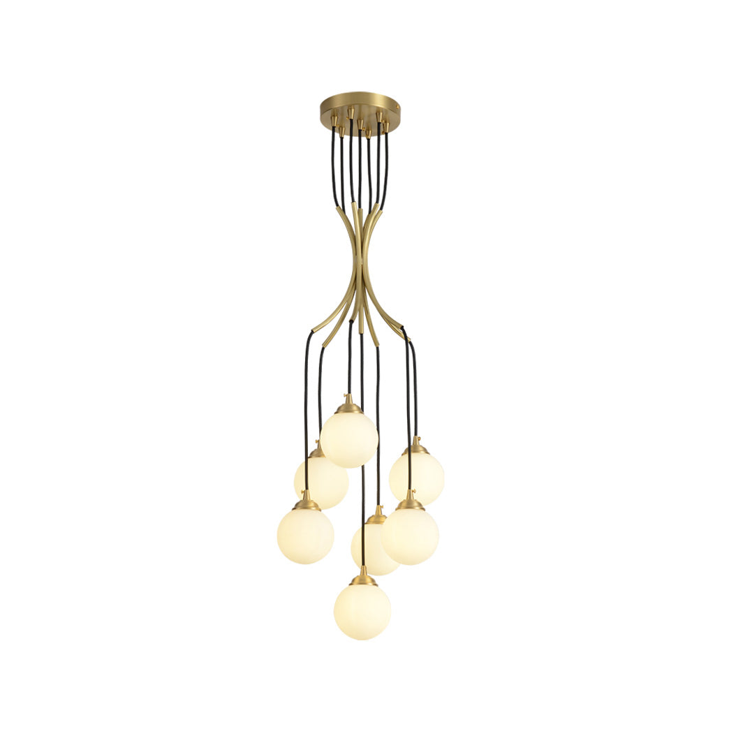 Zoe Kugeltropfen-Glaskronleuchter-Letslighting