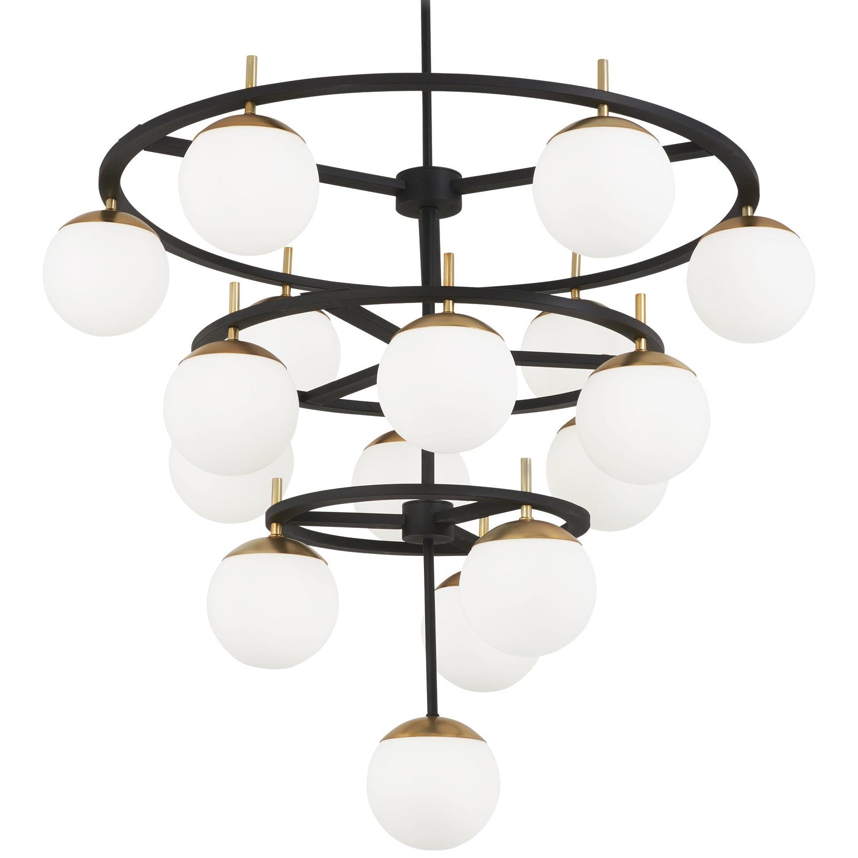 Ornuvyn Moderner Glas-Kronleuchter-Letslighting