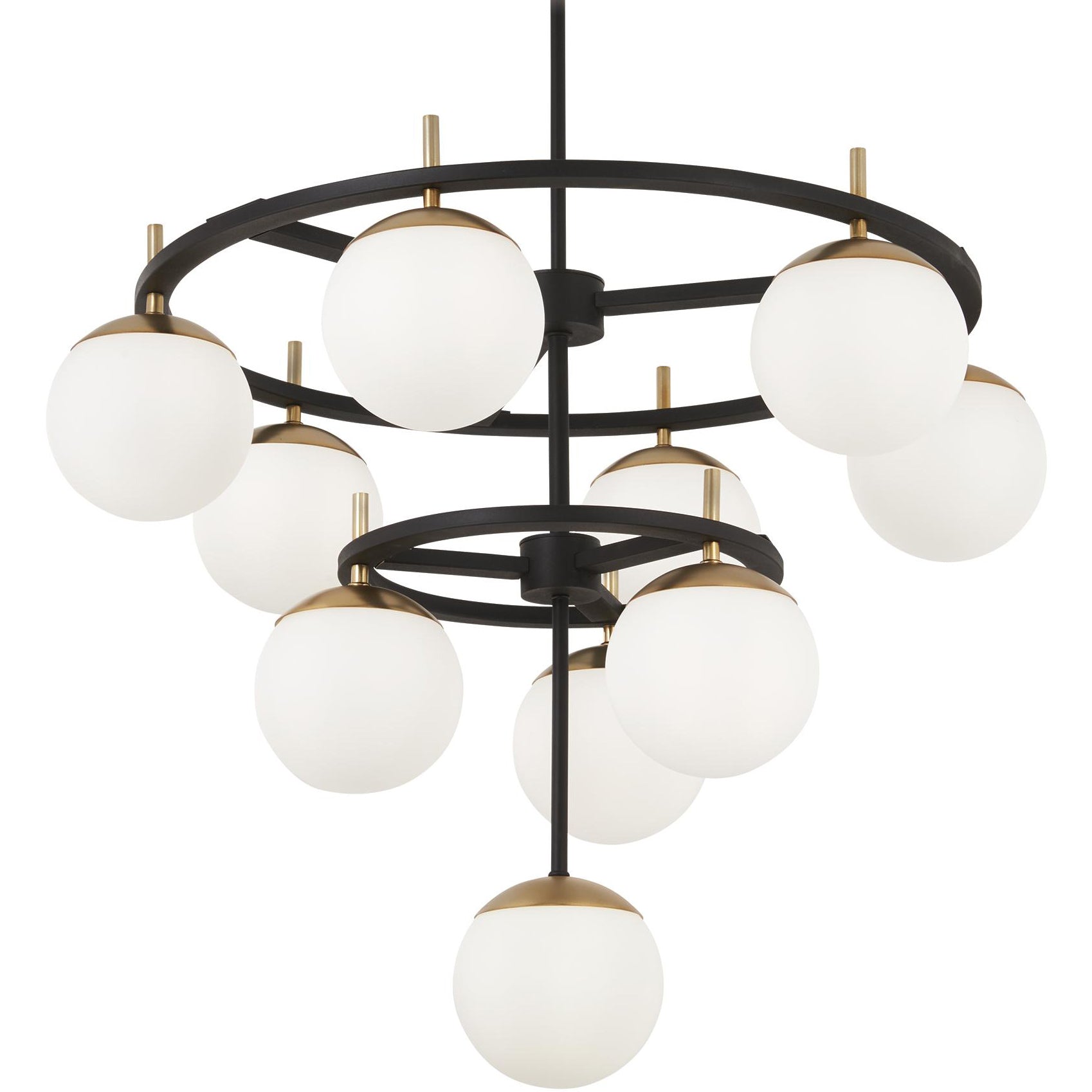 Ornuvyn Moderner Glas-Kronleuchter-Letslighting