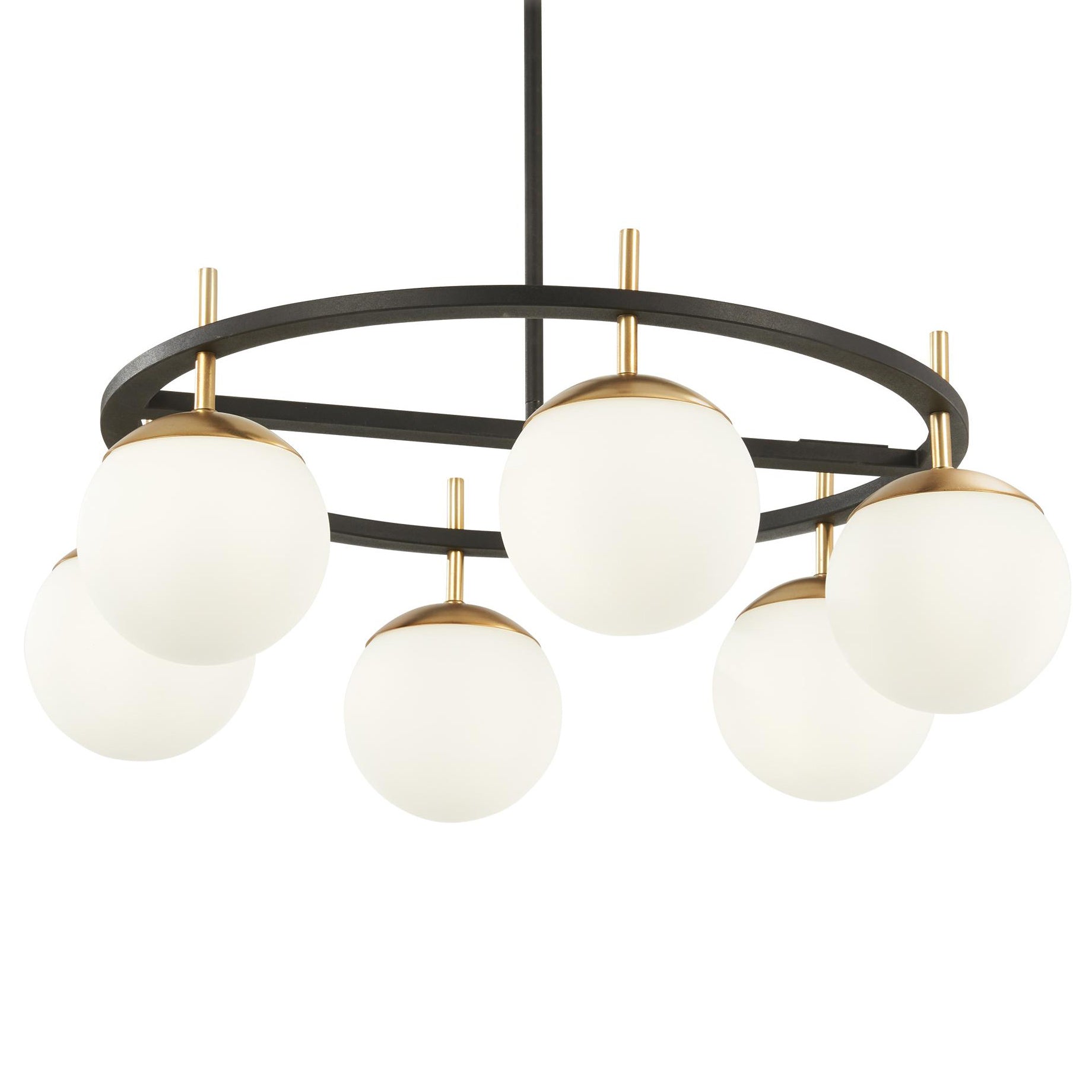 Ornuvyn Moderner Glas-Kronleuchter-Letslighting