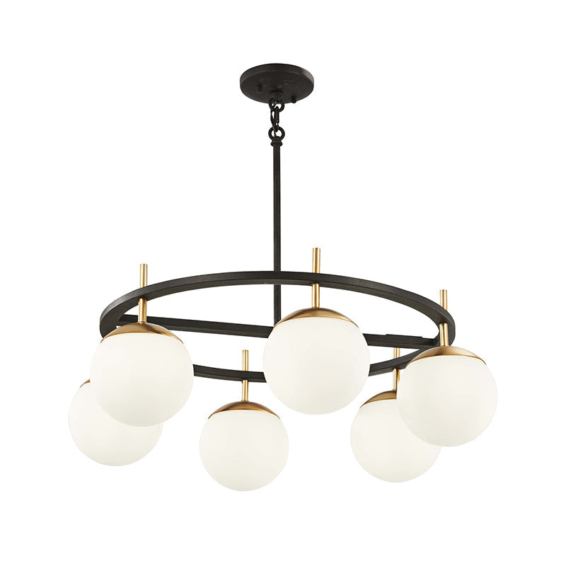 Ornuvyn Moderner Glas-Kronleuchter-Letslighting