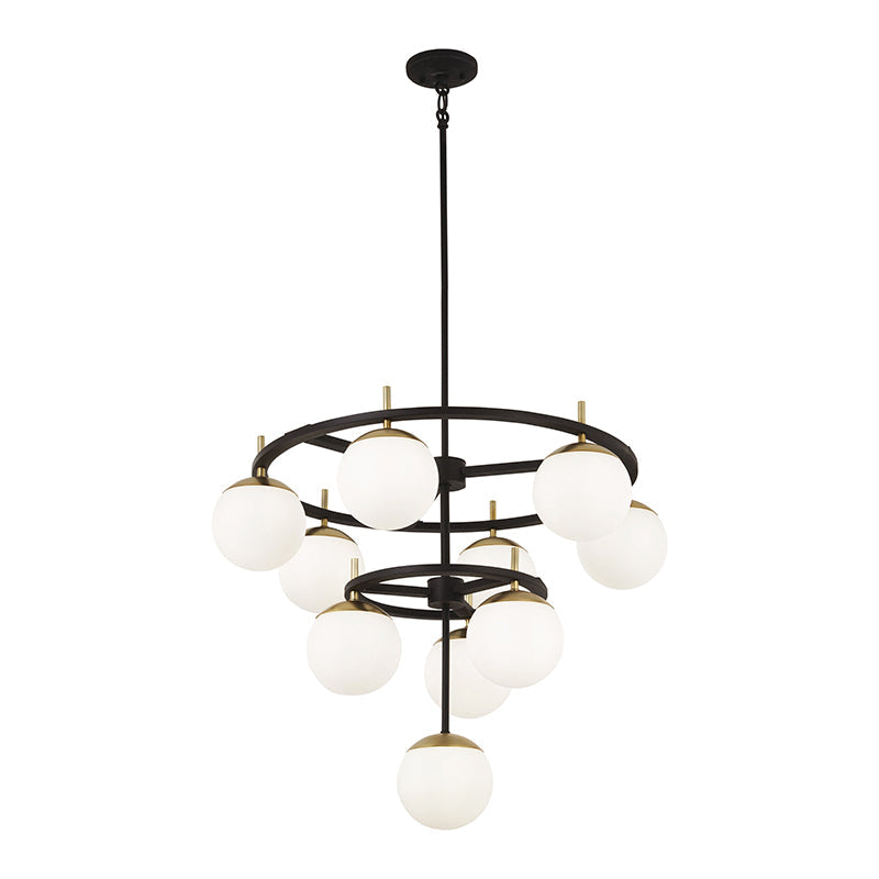 Ornuvyn Moderner Glas-Kronleuchter-Letslighting