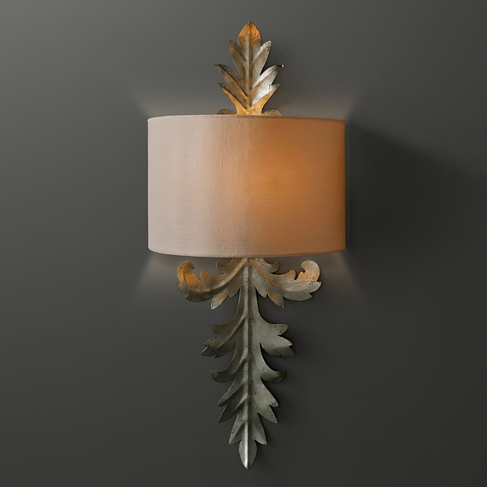 Alvuvyi Modern Blätter Stoff Wandleuchte-Letslighting