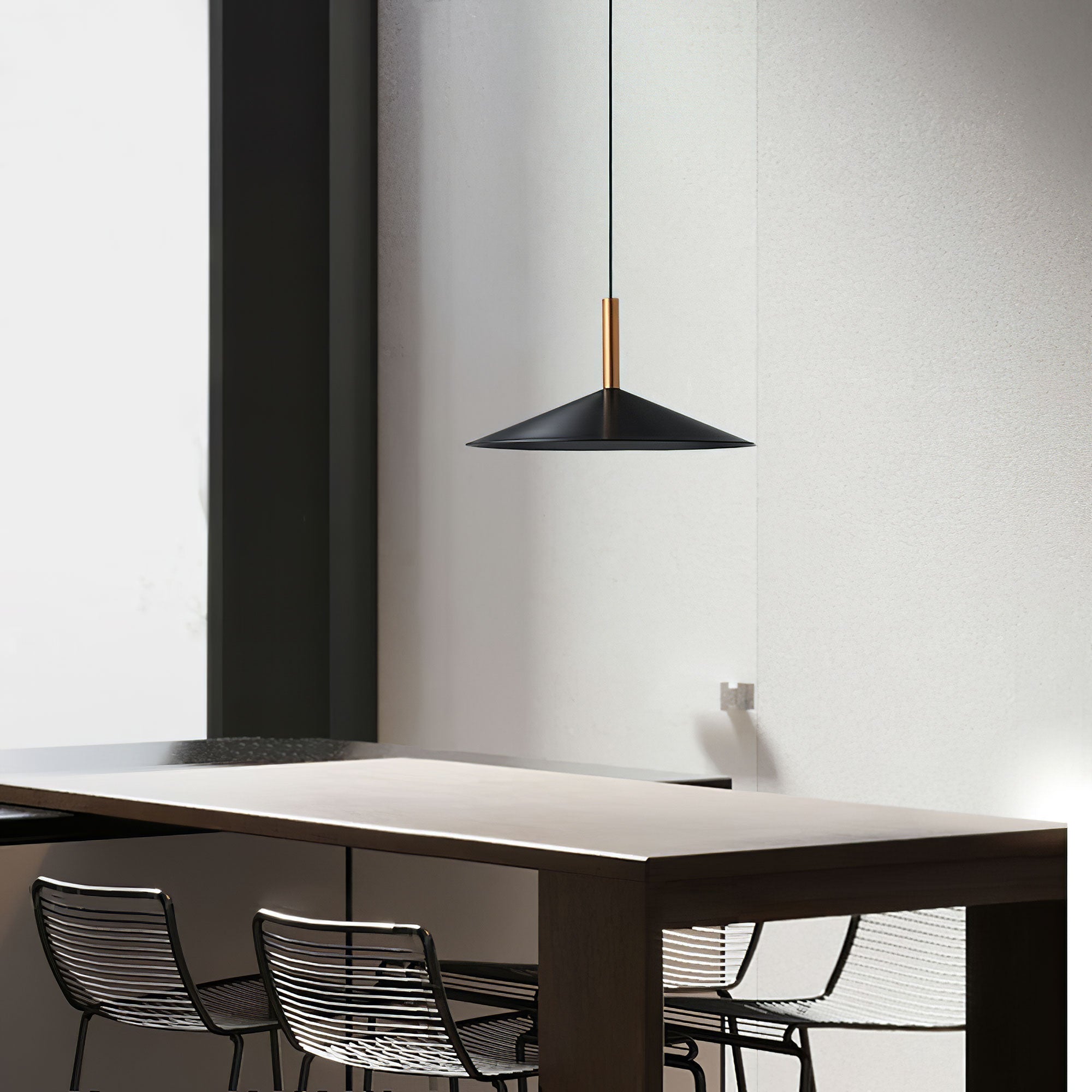 Vezoror Konische Minimalistische Pendelleuchte-Letslighting