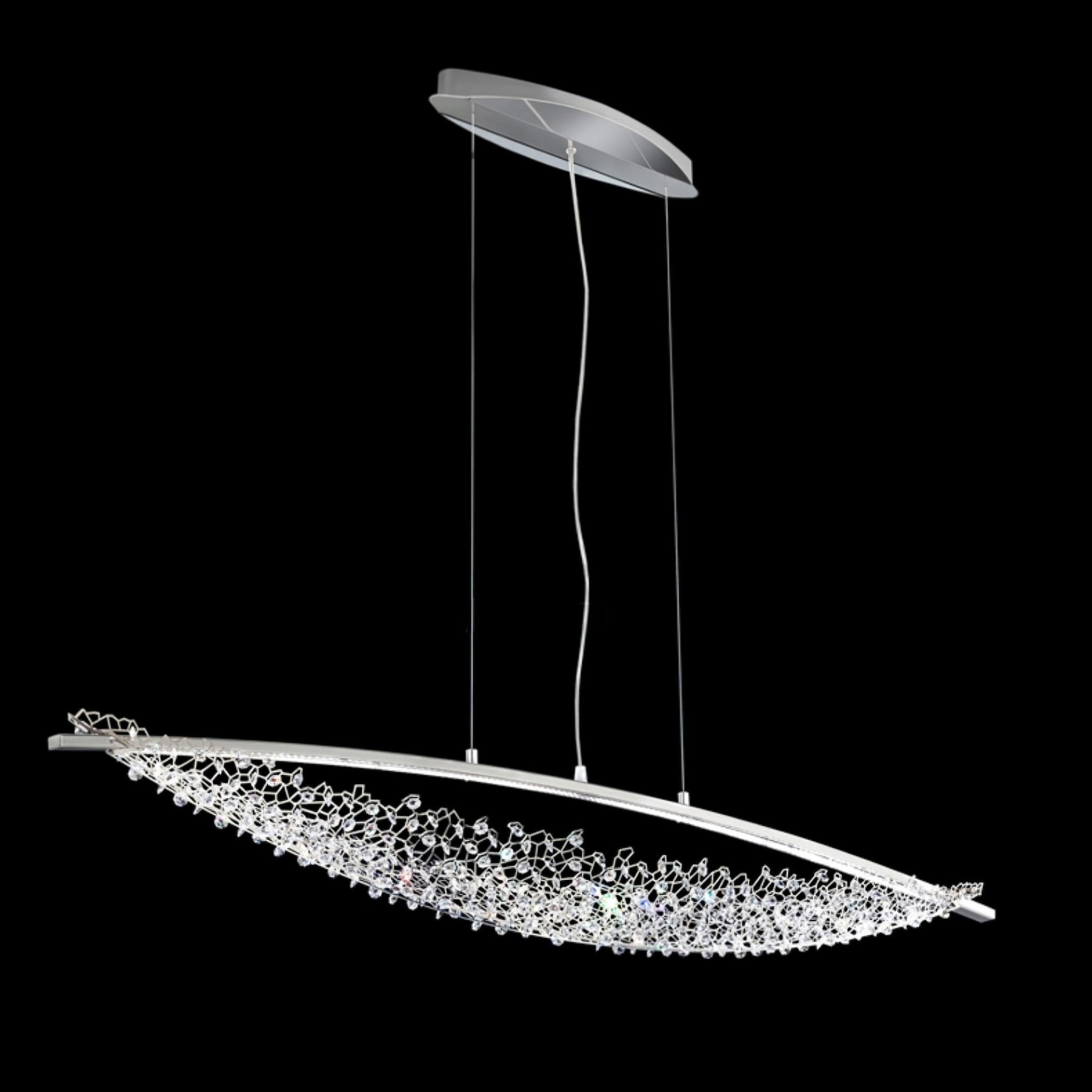 Elvarin Kristall Pendelleuchte-Letslighting