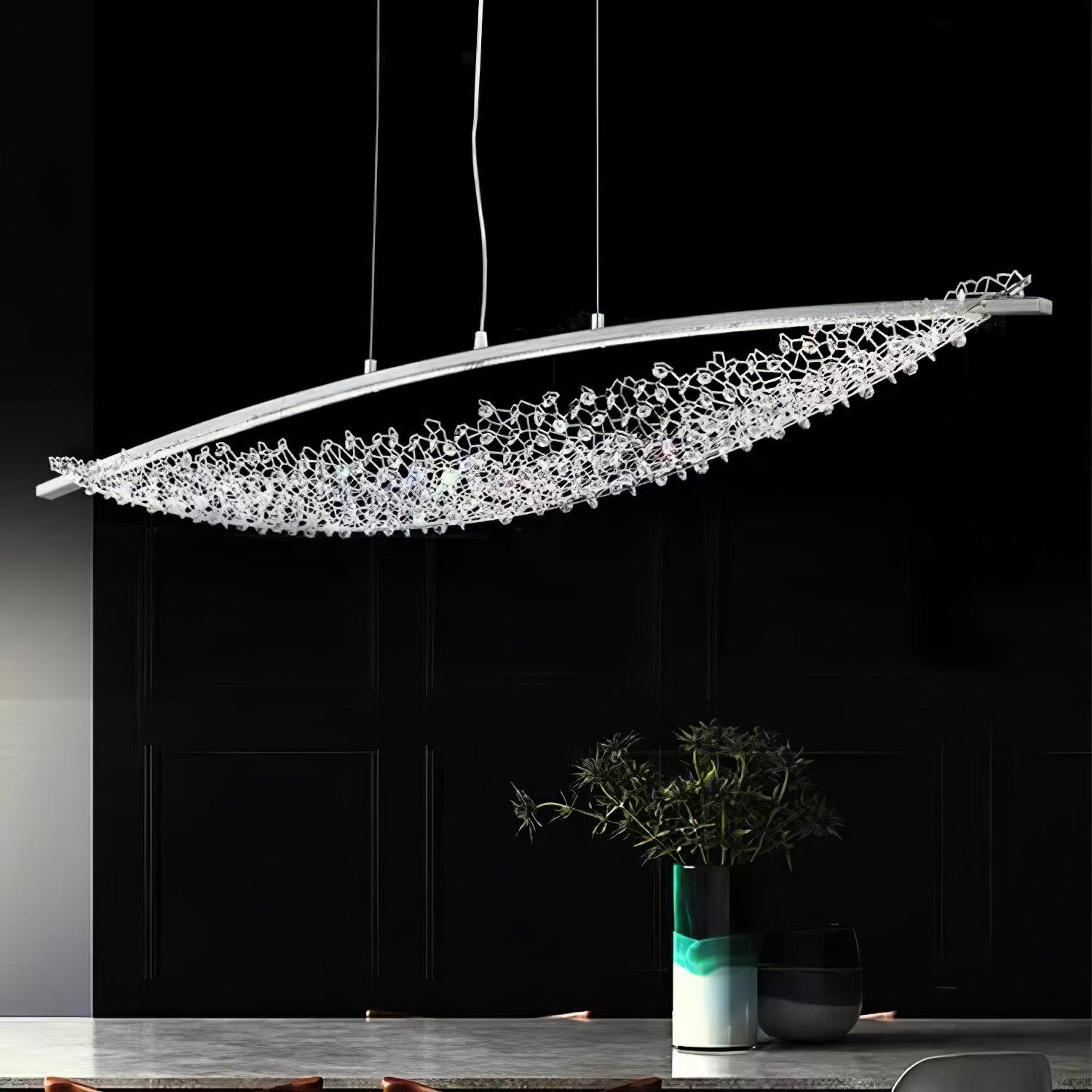 Elvarin Kristall Pendelleuchte-Letslighting