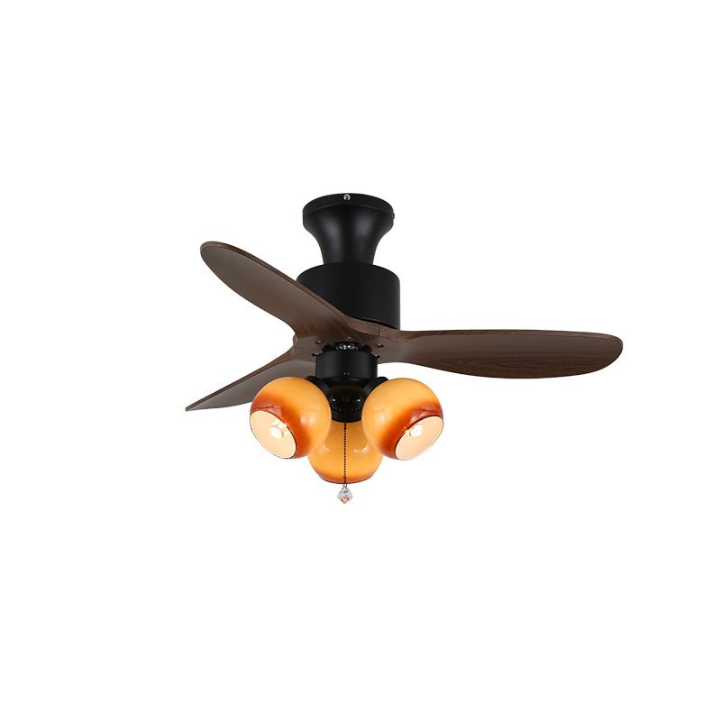 Veloria Deckenventilatorlampe mit beigem Lampenschirm