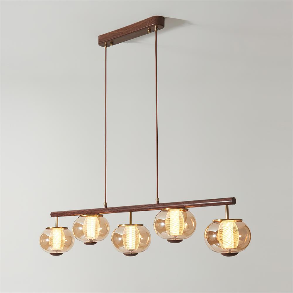 Faylen Lineare Moderne Pendelleuchte aus Glas-Letslighting
