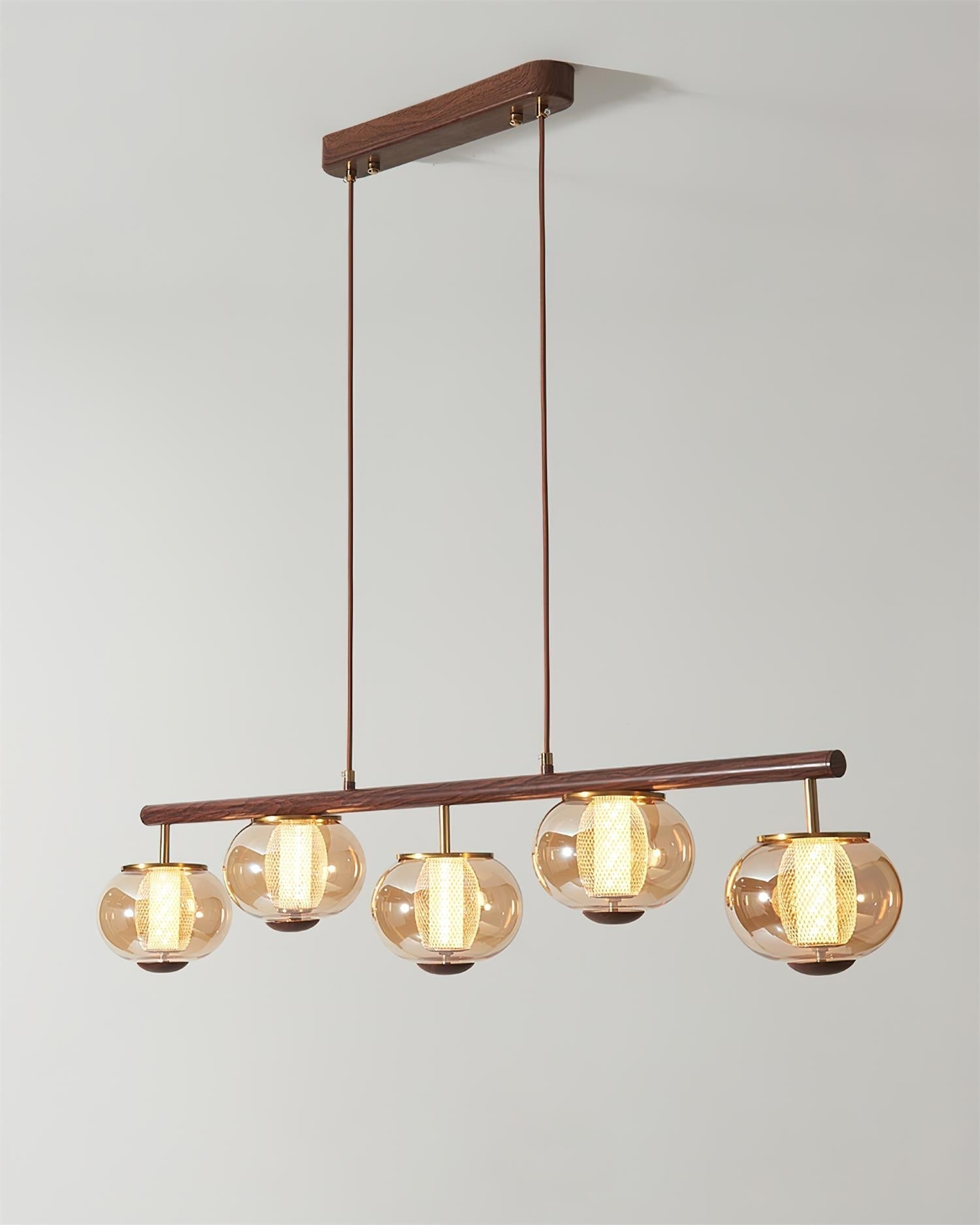 Faylen Lineare Moderne Pendelleuchte aus Glas-Letslighting
