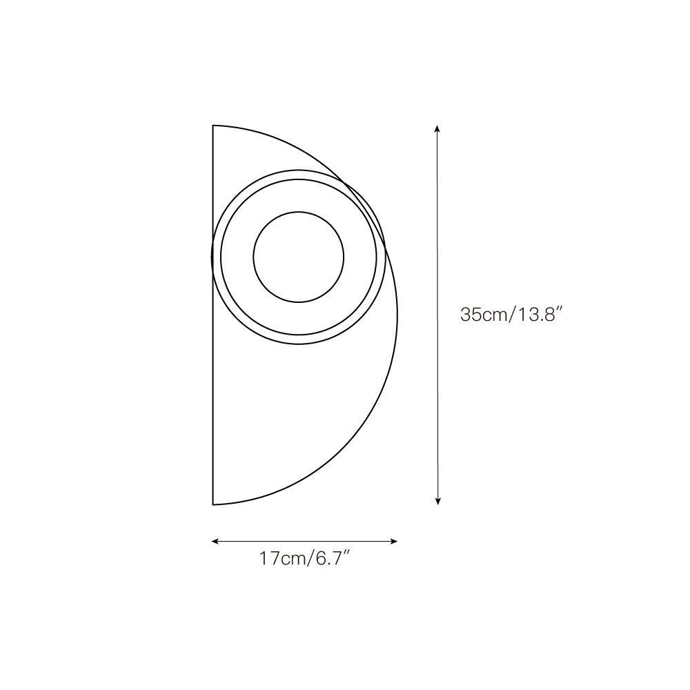 Dvaluvyi Individual Creativity Travertine Wall Lamp - Letslighting