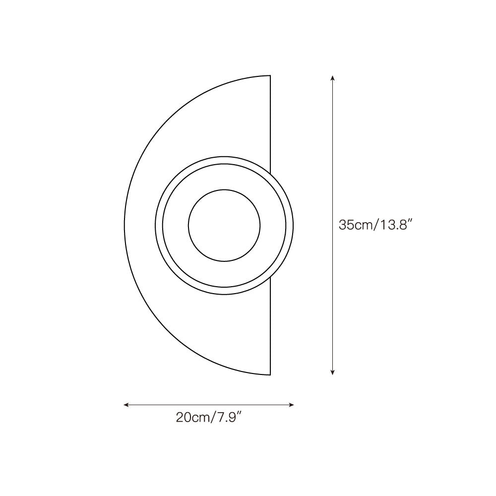 Dvaluvyi Individual Creativity Travertine Wall Lamp - Letslighting