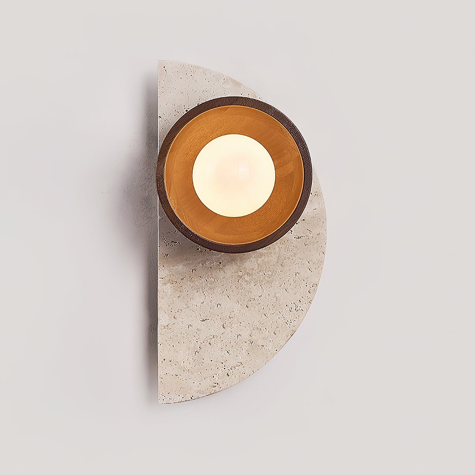 Dvaluvyi Individual Creativity Travertine Wall Lamp - Letslighting