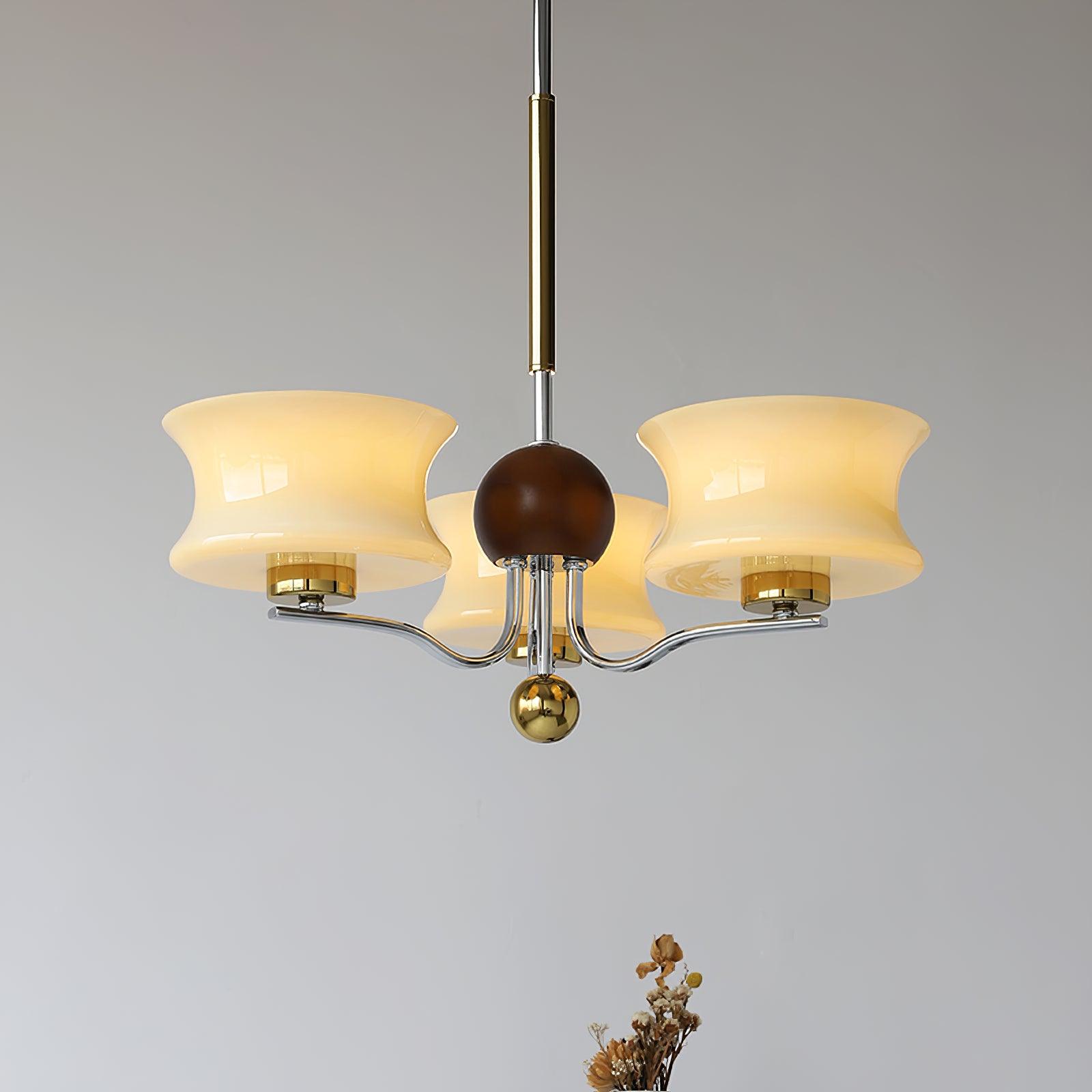 Celeste Eleganter Glas-Kronleuchter-Letslighting