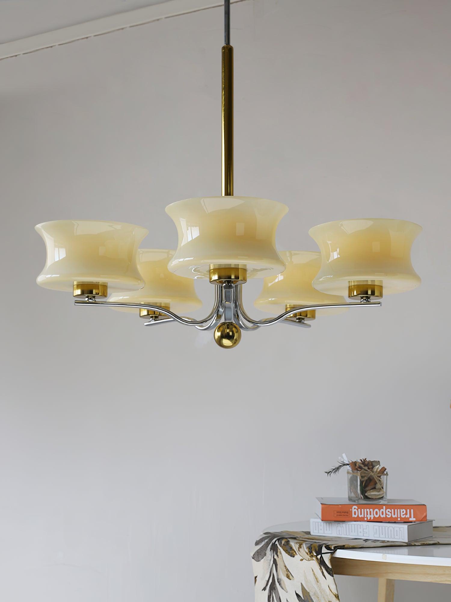 Celeste Eleganter Glas-Kronleuchter-Letslighting