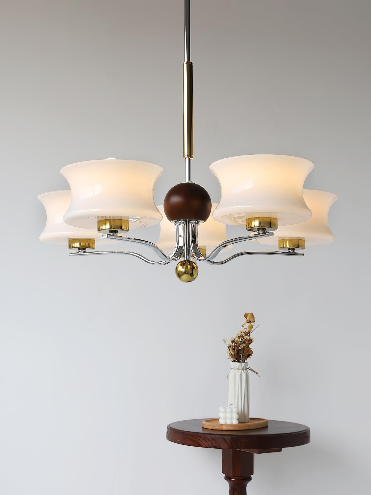 Celeste Eleganter Glas-Kronleuchter-Letslighting