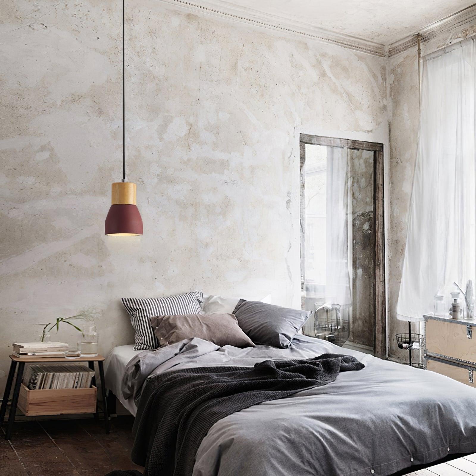 Concretis Industriell Zement Pendelleuchte-Letslighting