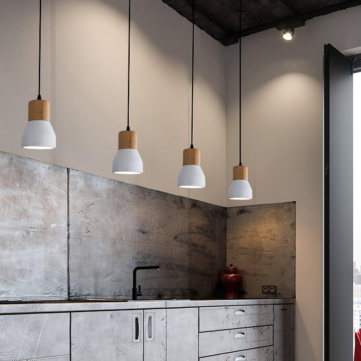 Concretis Industriell Zement Pendelleuchte-Letslighting