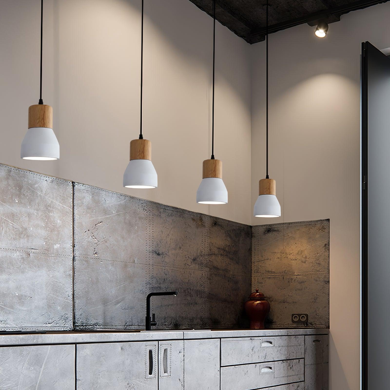 Concretis Industriell Zement Pendelleuchte-Letslighting
