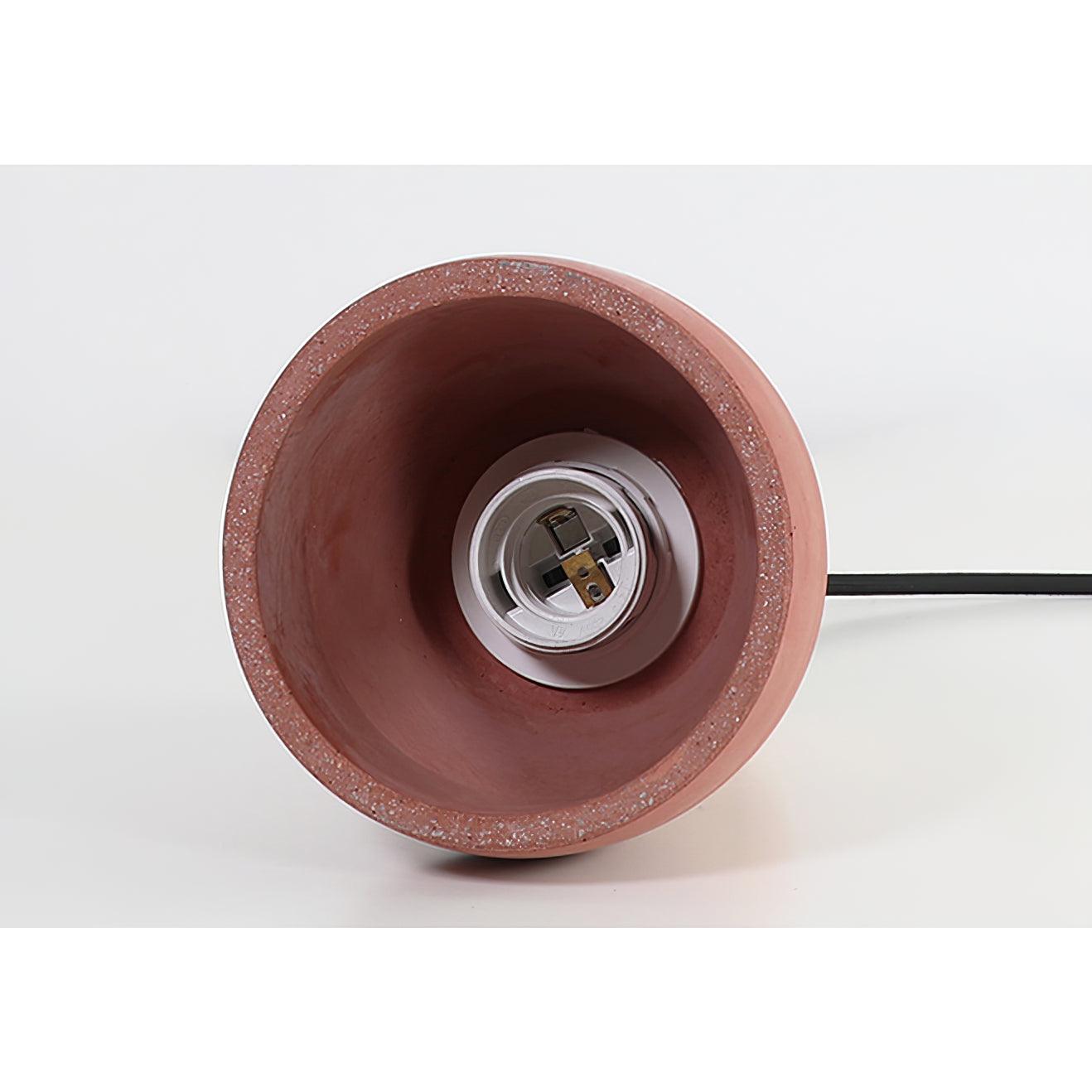 Concretis Industriell Zement Pendelleuchte-Letslighting