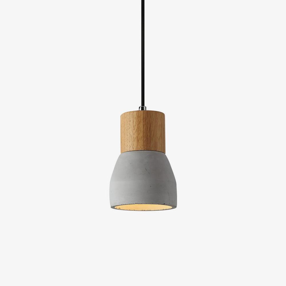 Concretis Industriell Zement Pendelleuchte-Letslighting