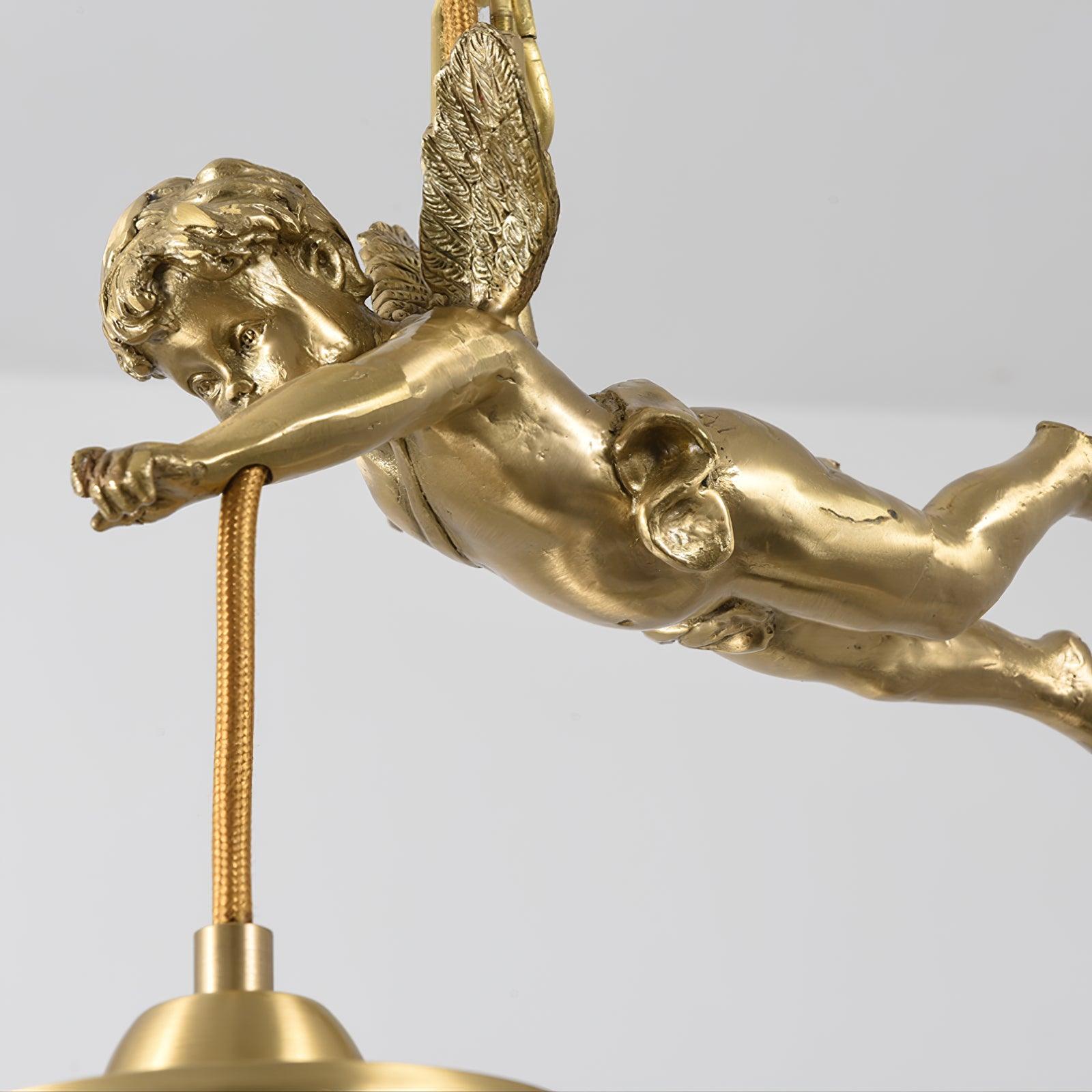 Calytra Messing Kristall Künstlerisch Pendelleuchte-Letslighting