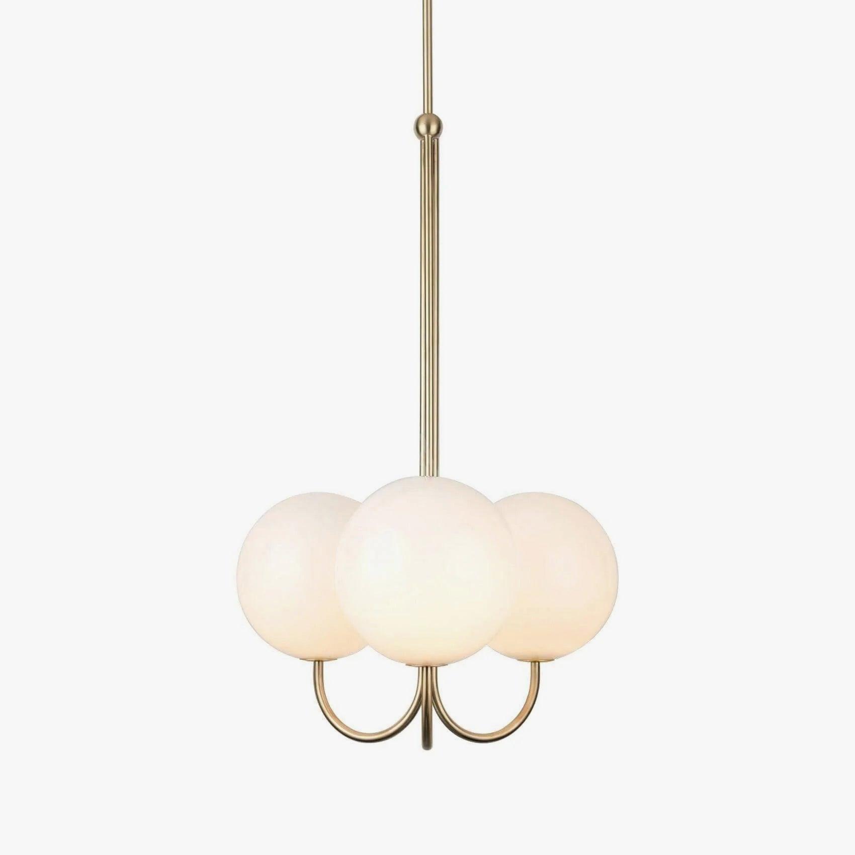 Mirelent Elegante Hängeleuchte aus Metall und Glas-Letslighting