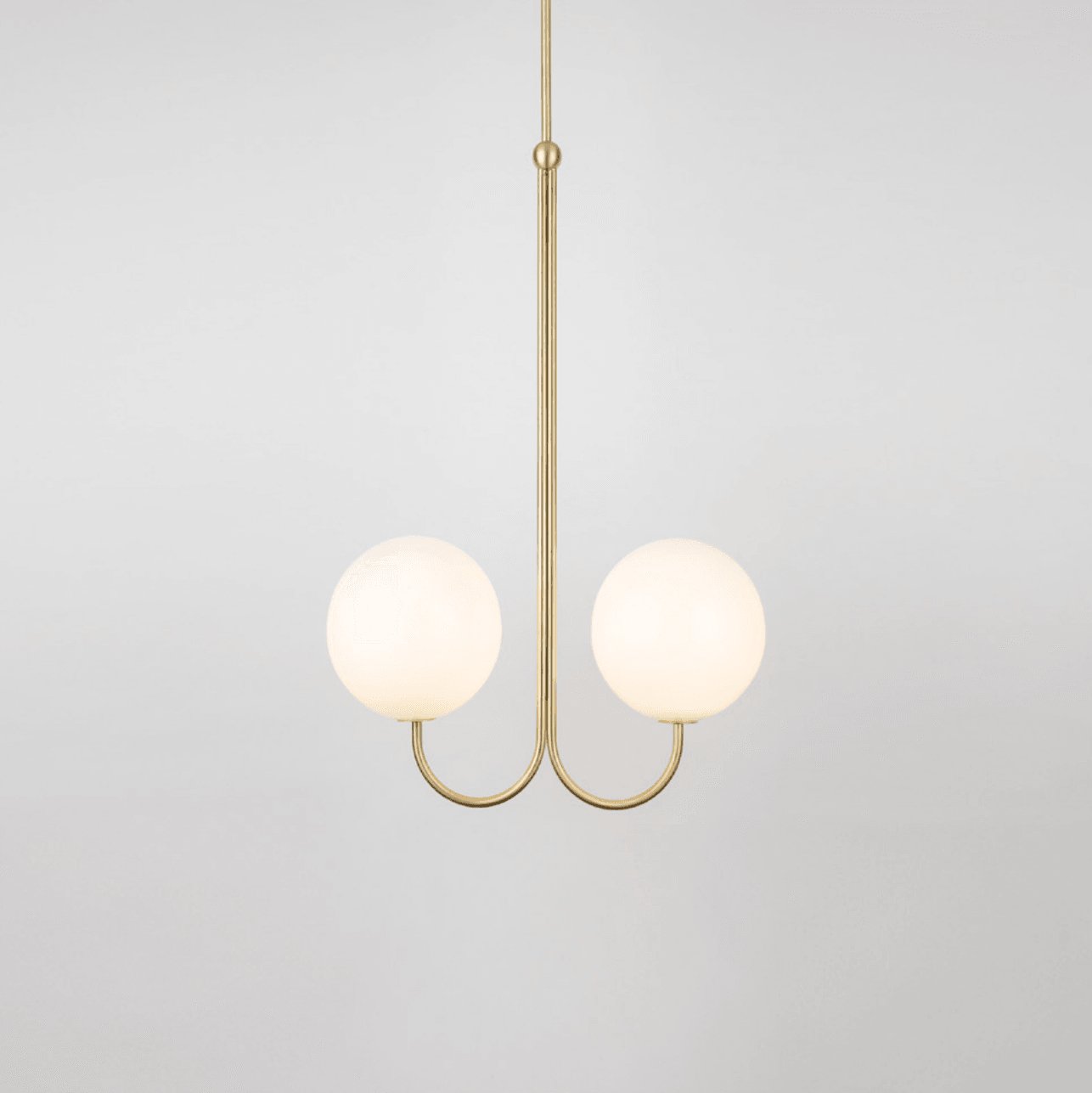 Mirelent Elegante Hängeleuchte aus Metall und Glas-Letslighting