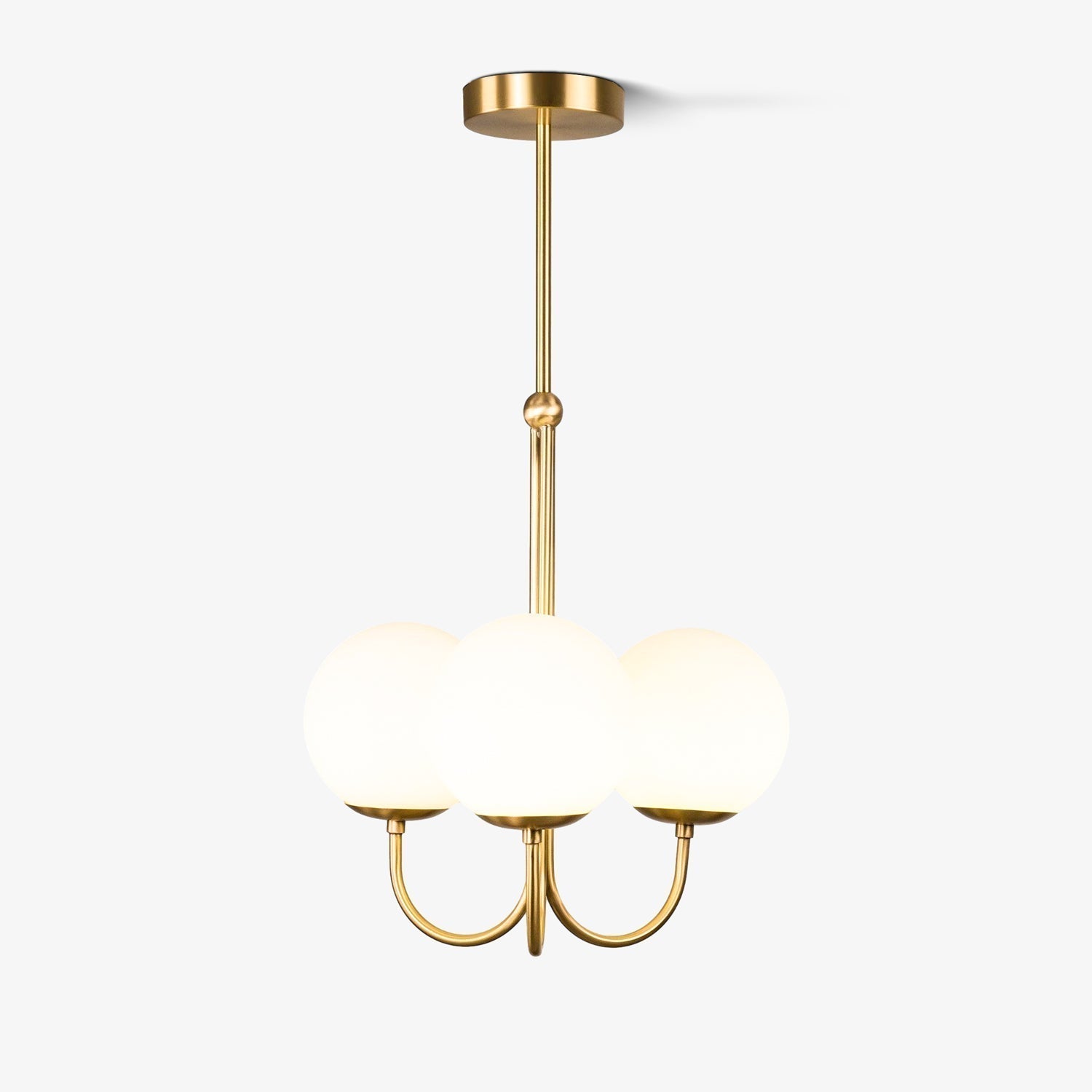 Mirelent Elegante Hängeleuchte aus Metall und Glas-Letslighting