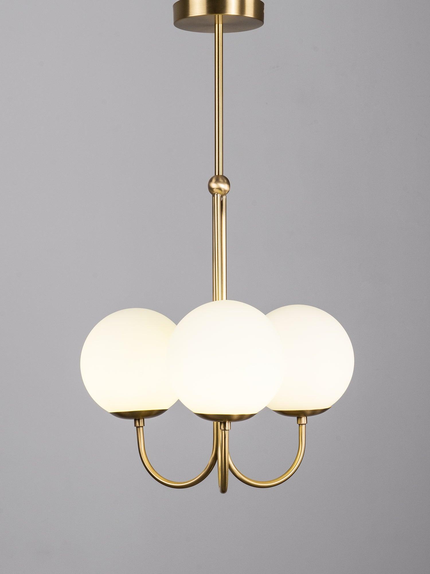 Mirelent Elegante Hängeleuchte aus Metall und Glas-Letslighting