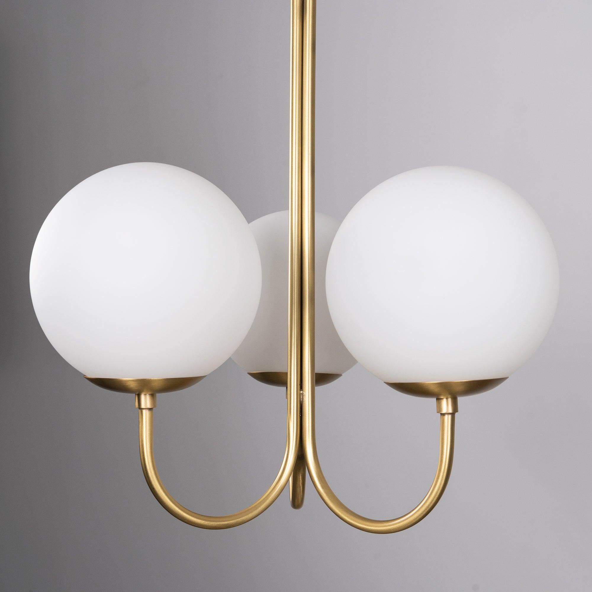 Mirelent Elegante Hängeleuchte aus Metall und Glas-Letslighting