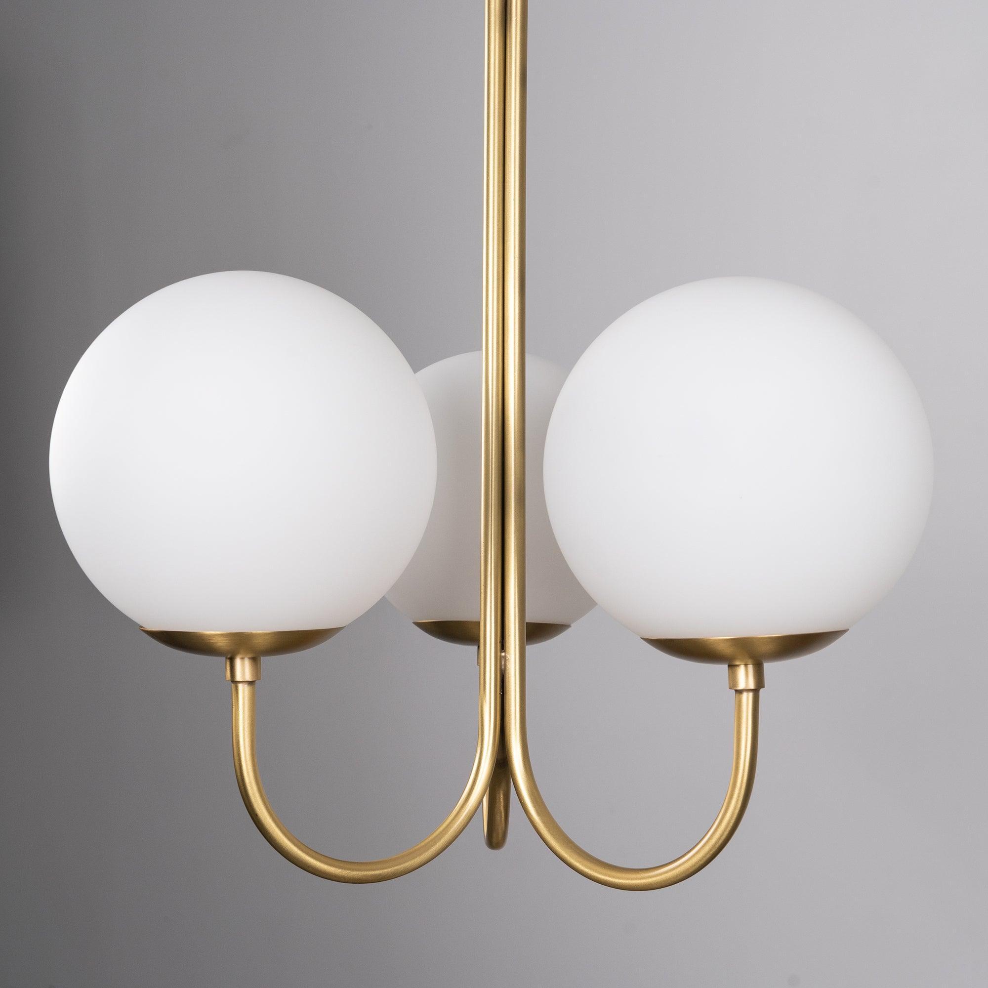 Mirelent Elegante Hängeleuchte aus Metall und Glas-Letslighting