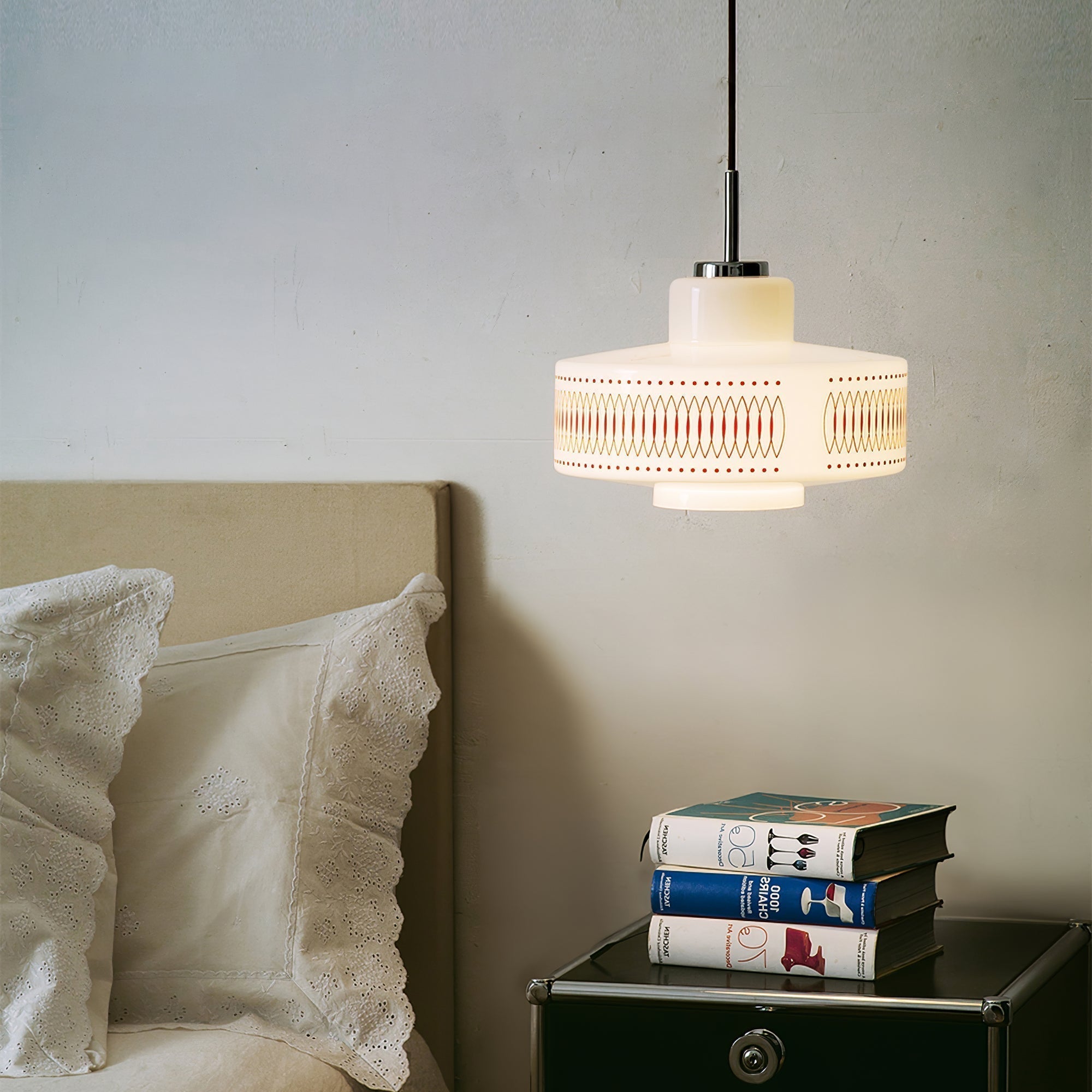 Luna Vintage Glas Pendelleuchte-Letslighting