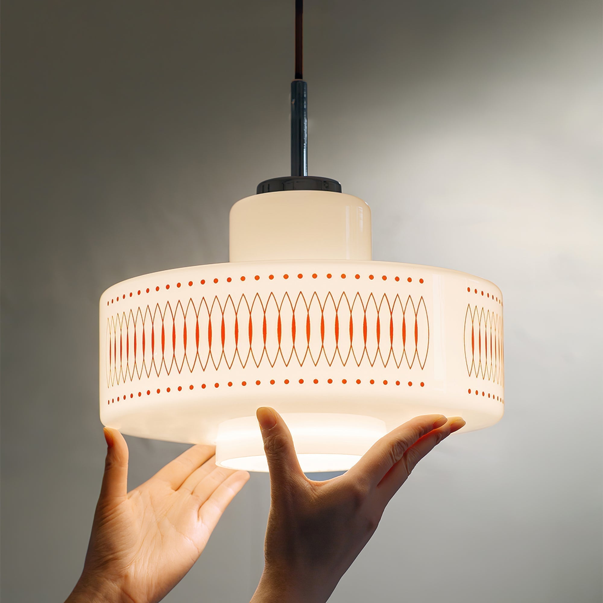 Luna Vintage Glas Pendelleuchte-Letslighting