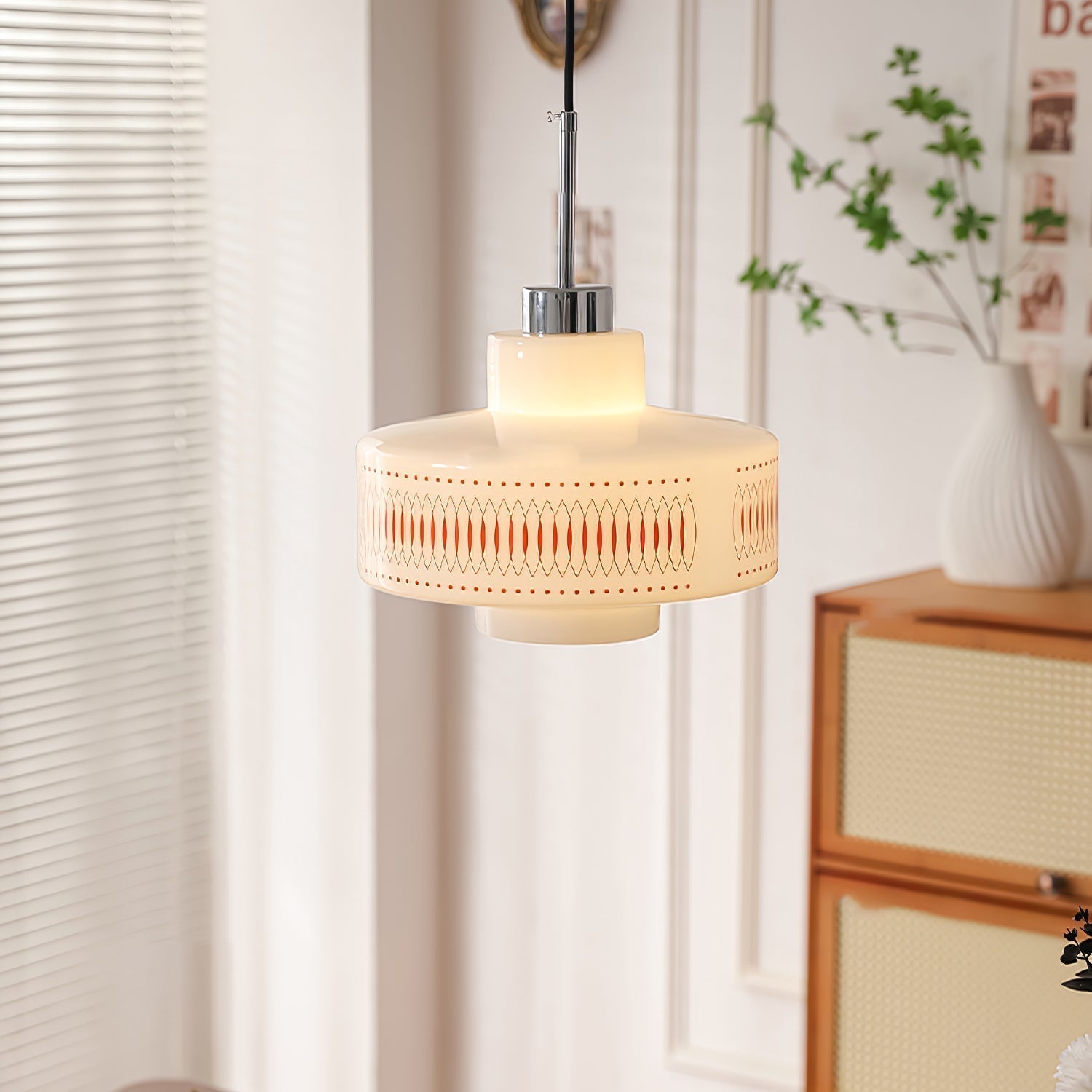 Luna Vintage Glas Pendelleuchte-Letslighting