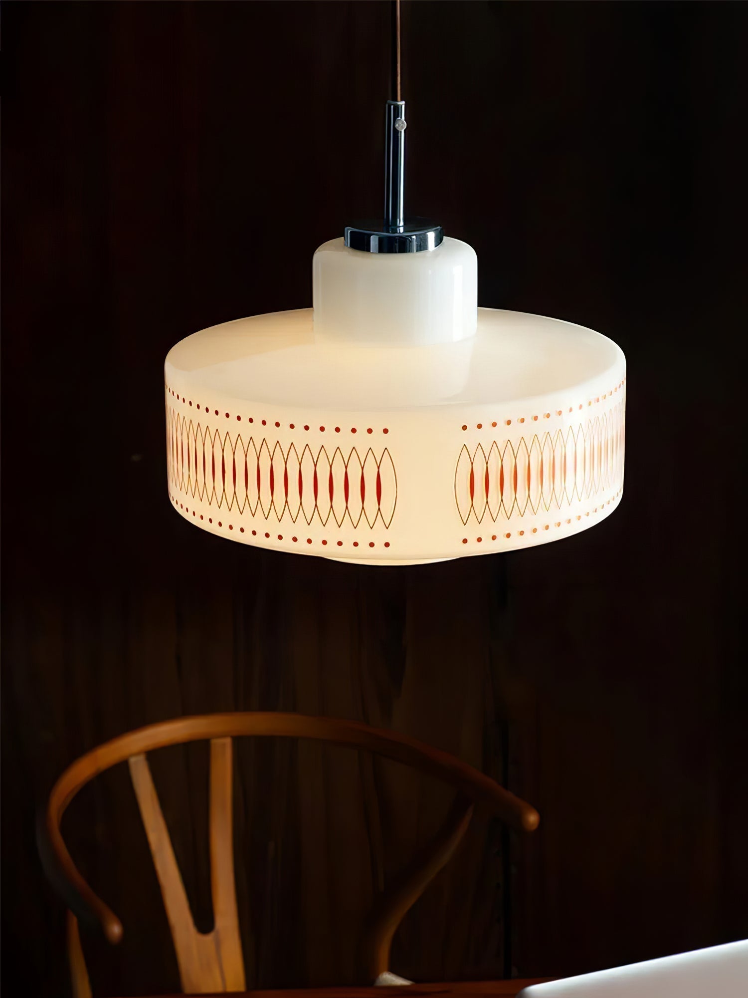 Luna Vintage Glas Pendelleuchte-Letslighting