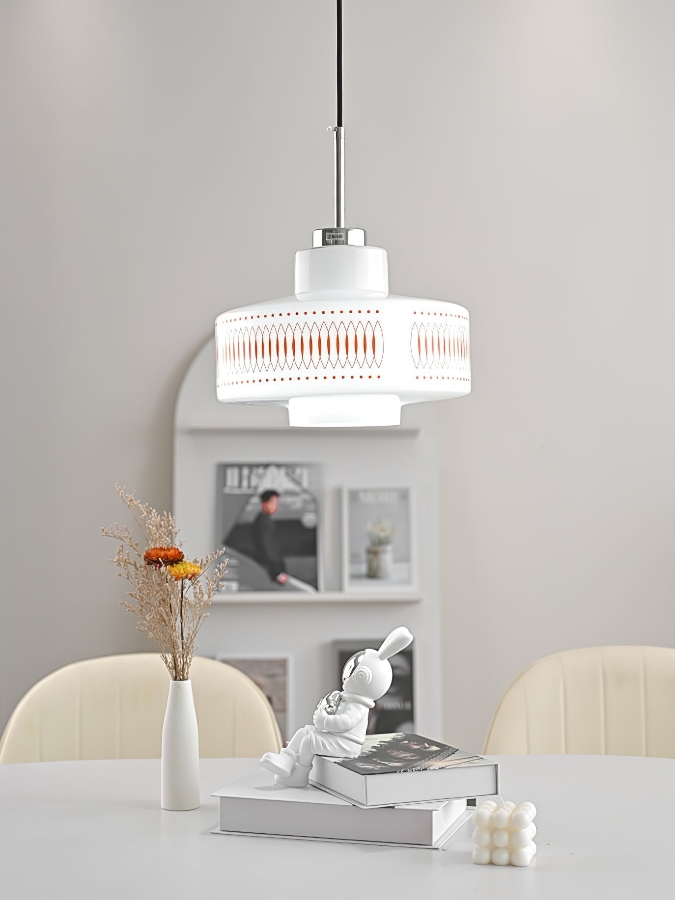 Luna Vintage Glas Pendelleuchte-Letslighting