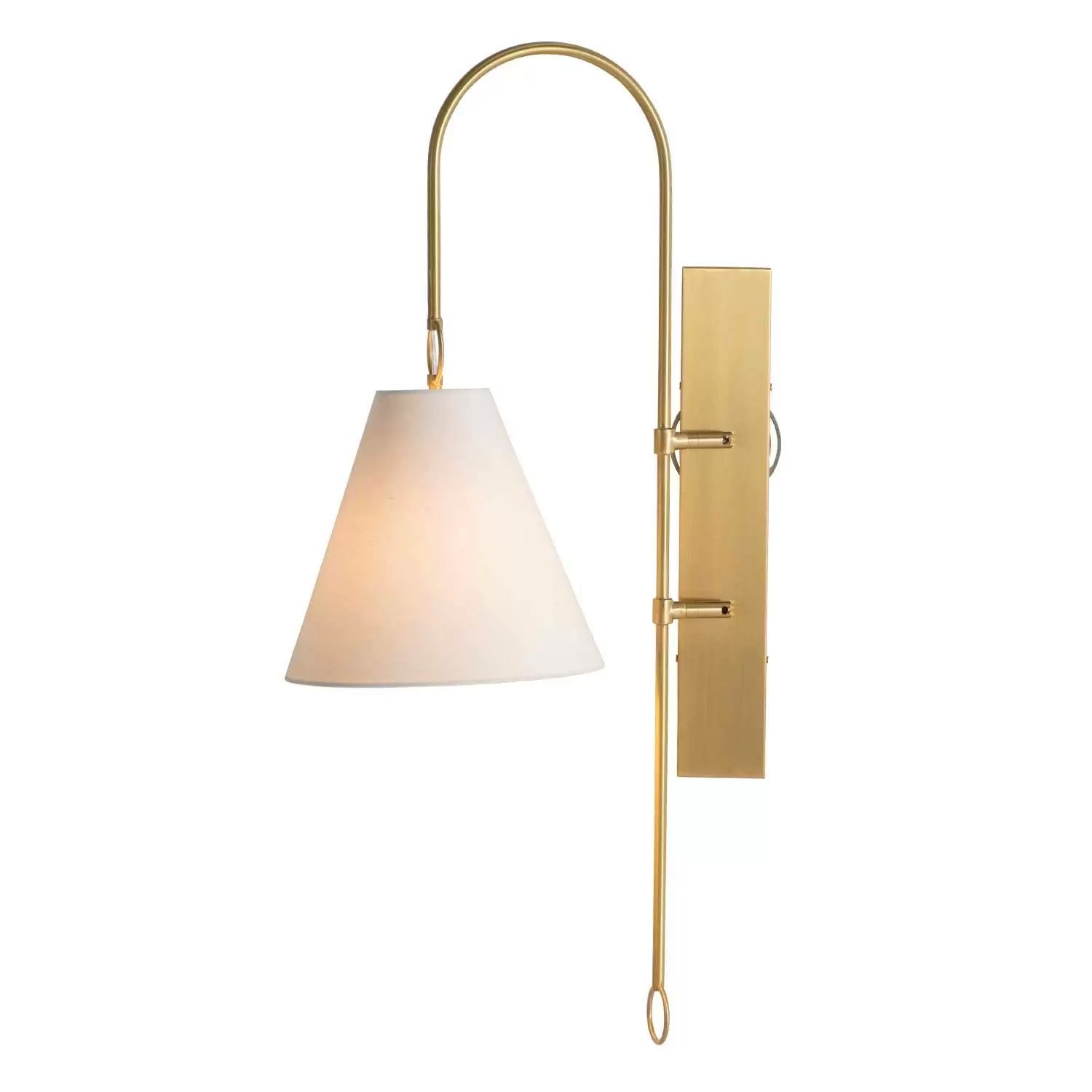 Ildvuvyi Moderne Wandleuchte aus Messinggewebe-Letslighting