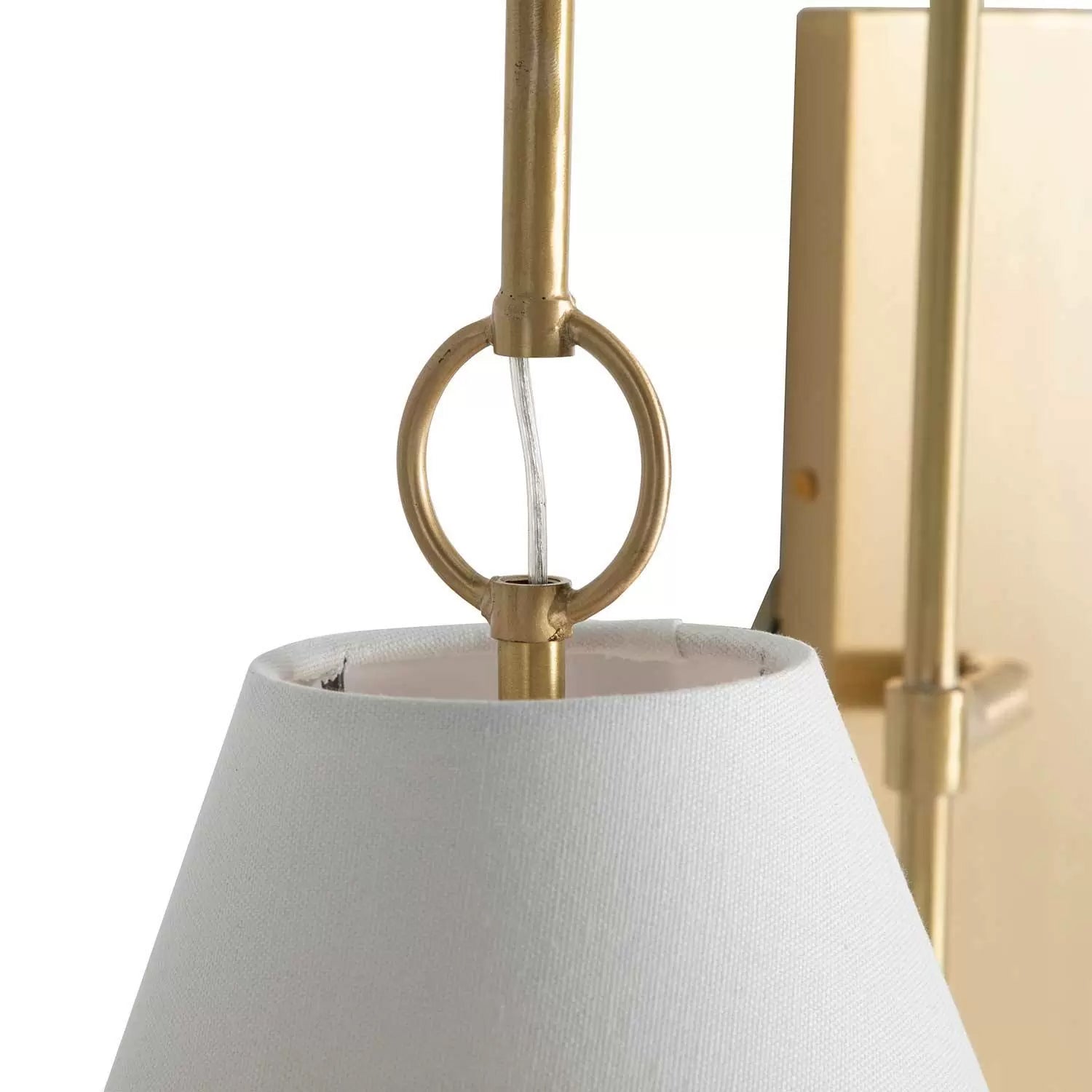Ildvuvyi Moderne Wandleuchte aus Messinggewebe-Letslighting