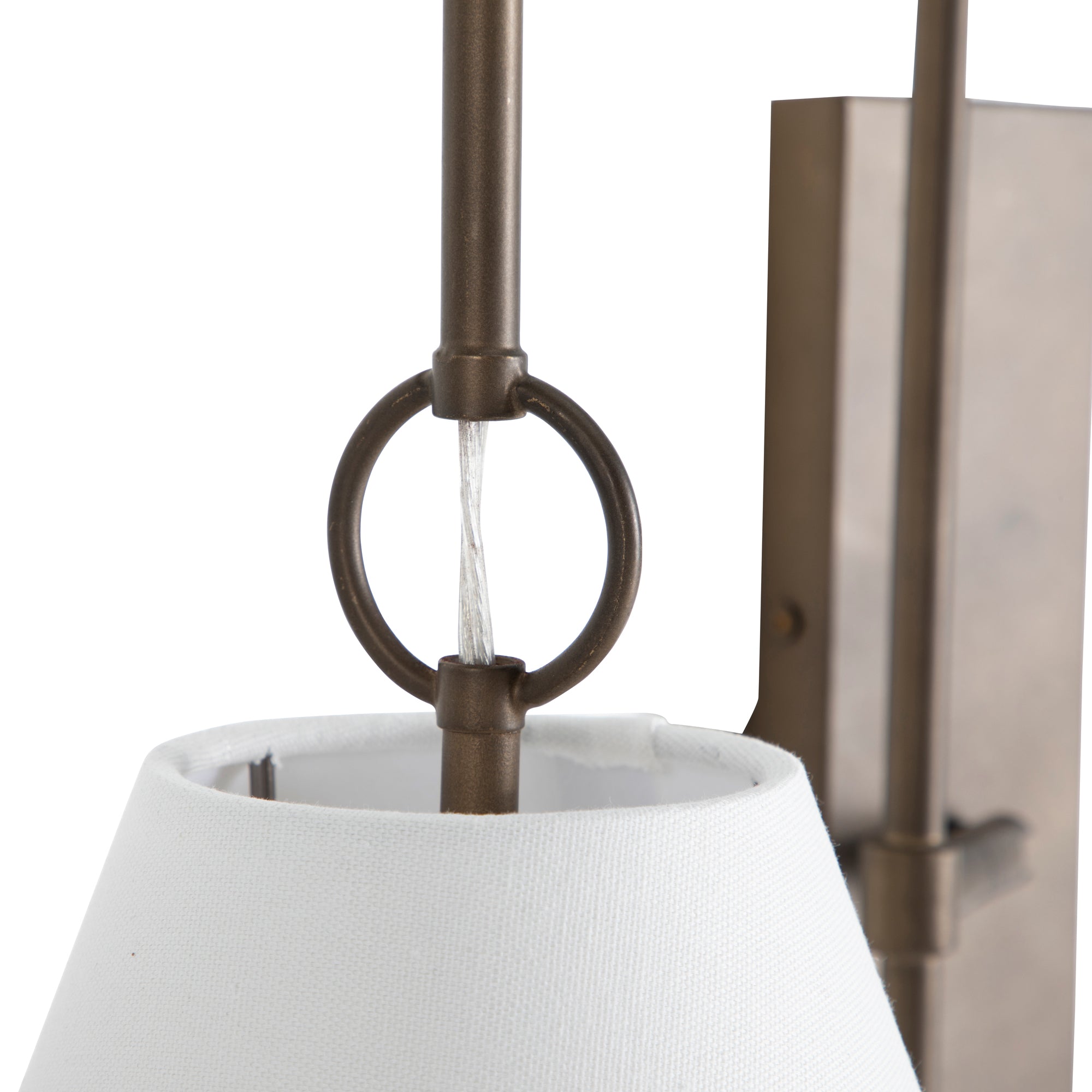 Ildvuvyi Moderne Wandleuchte aus Messinggewebe-Letslighting