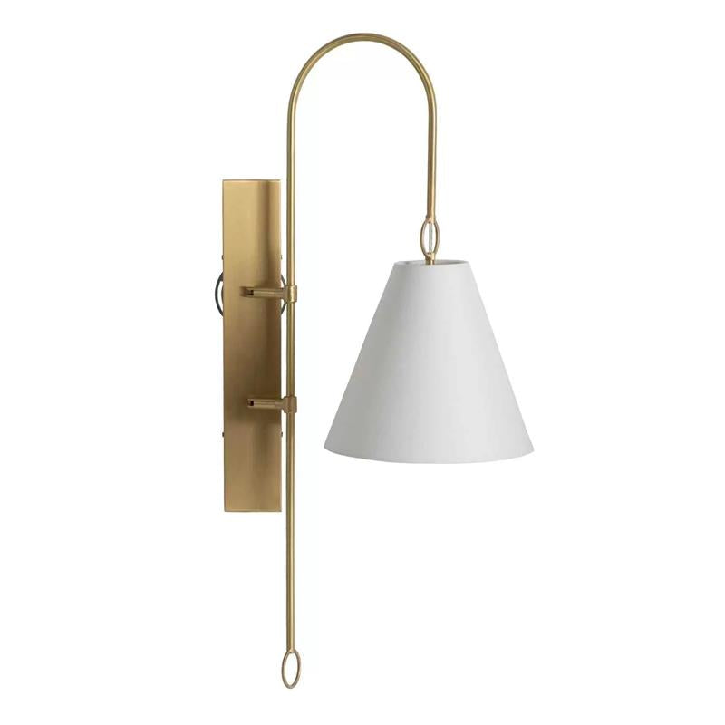 Ildvuvyi Moderne Wandleuchte aus Messinggewebe-Letslighting
