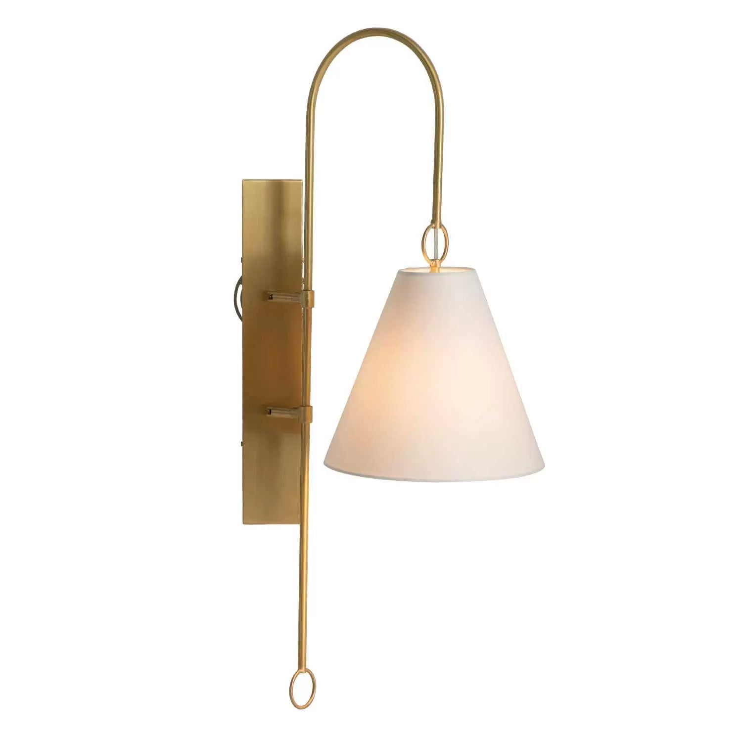 Ildvuvyi Moderne Wandleuchte aus Messinggewebe-Letslighting