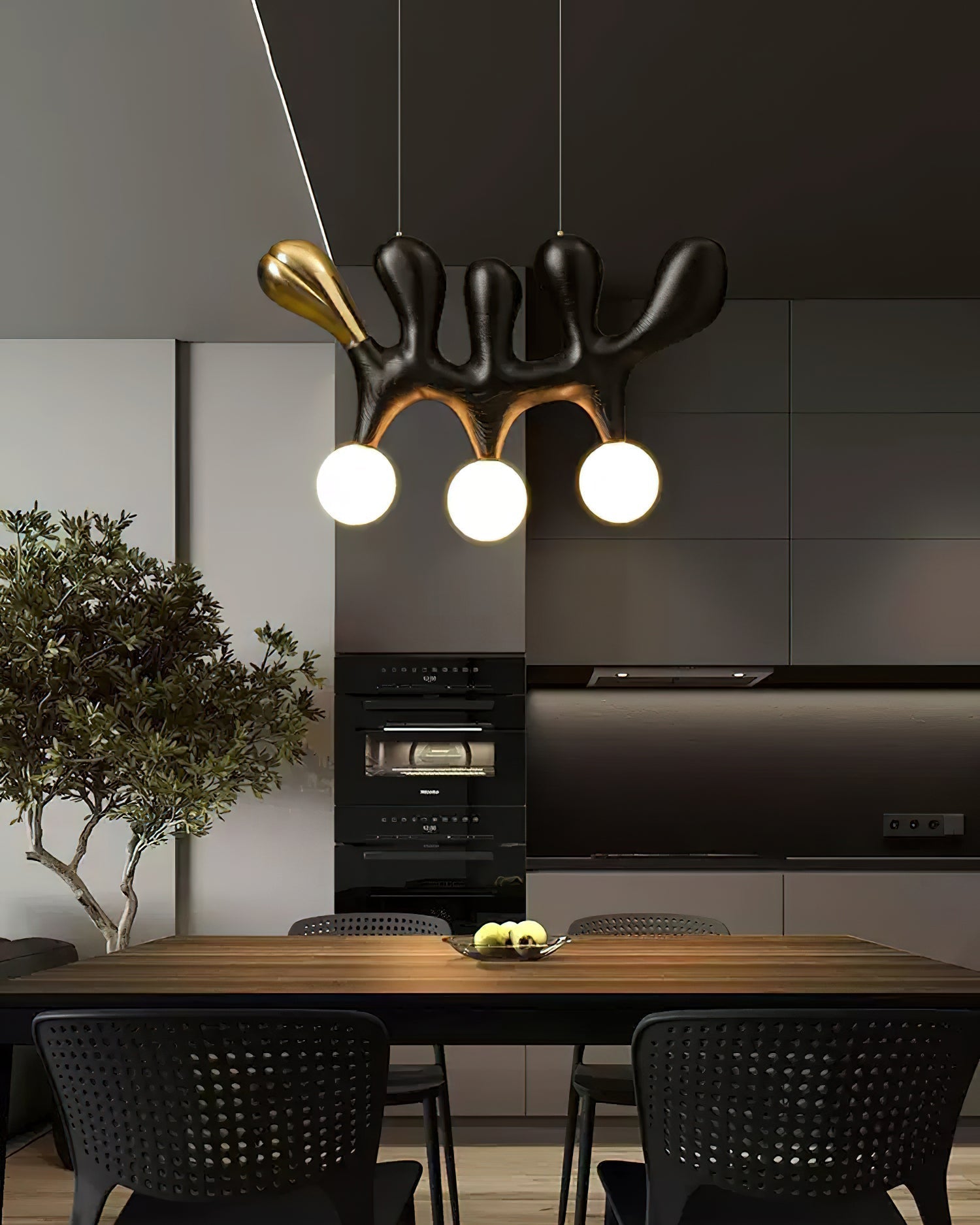 Sprout Zeitgemäße Holz-Pendelleuchte-Letslighting