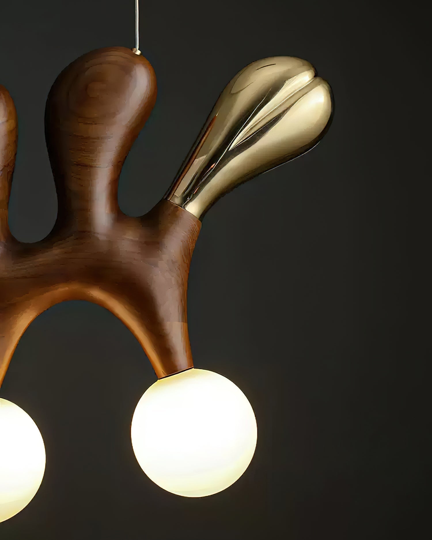 Sprout Zeitgemäße Holz-Pendelleuchte-Letslighting