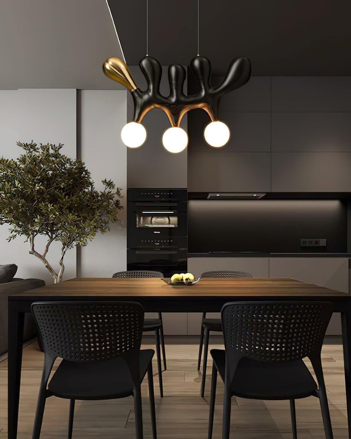 Sprout Zeitgemäße Holz-Pendelleuchte-Letslighting