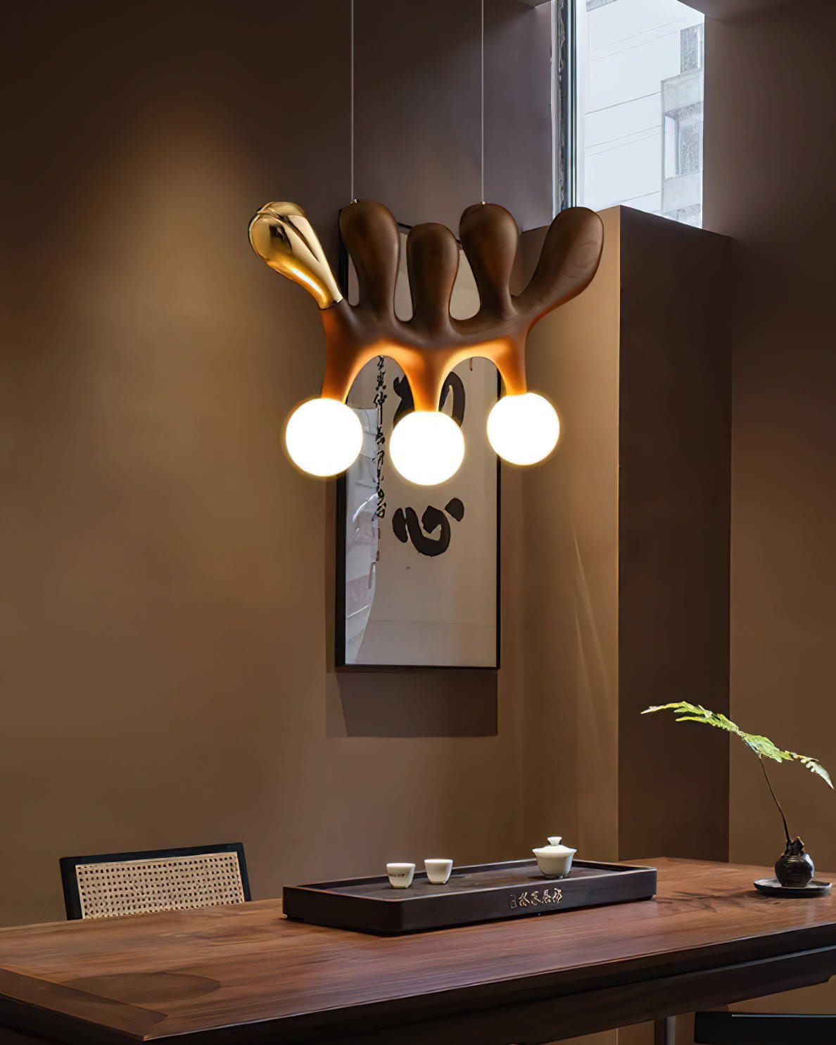 Sprout Zeitgemäße Holz-Pendelleuchte-Letslighting