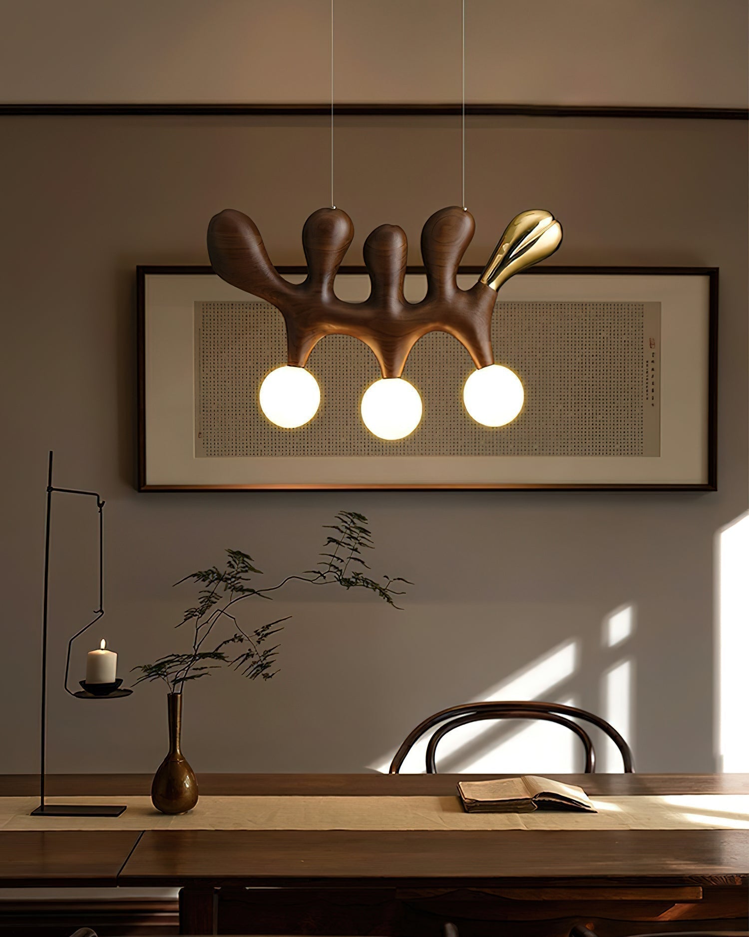 Sprout Zeitgemäße Holz-Pendelleuchte-Letslighting