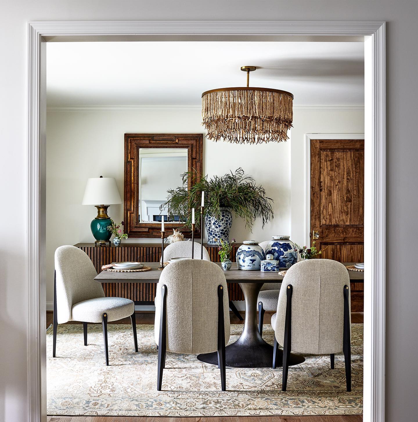 Ljomuvyn Moderne Vintage Holz-Deckenlampe Wohnzimmer-Letslighting