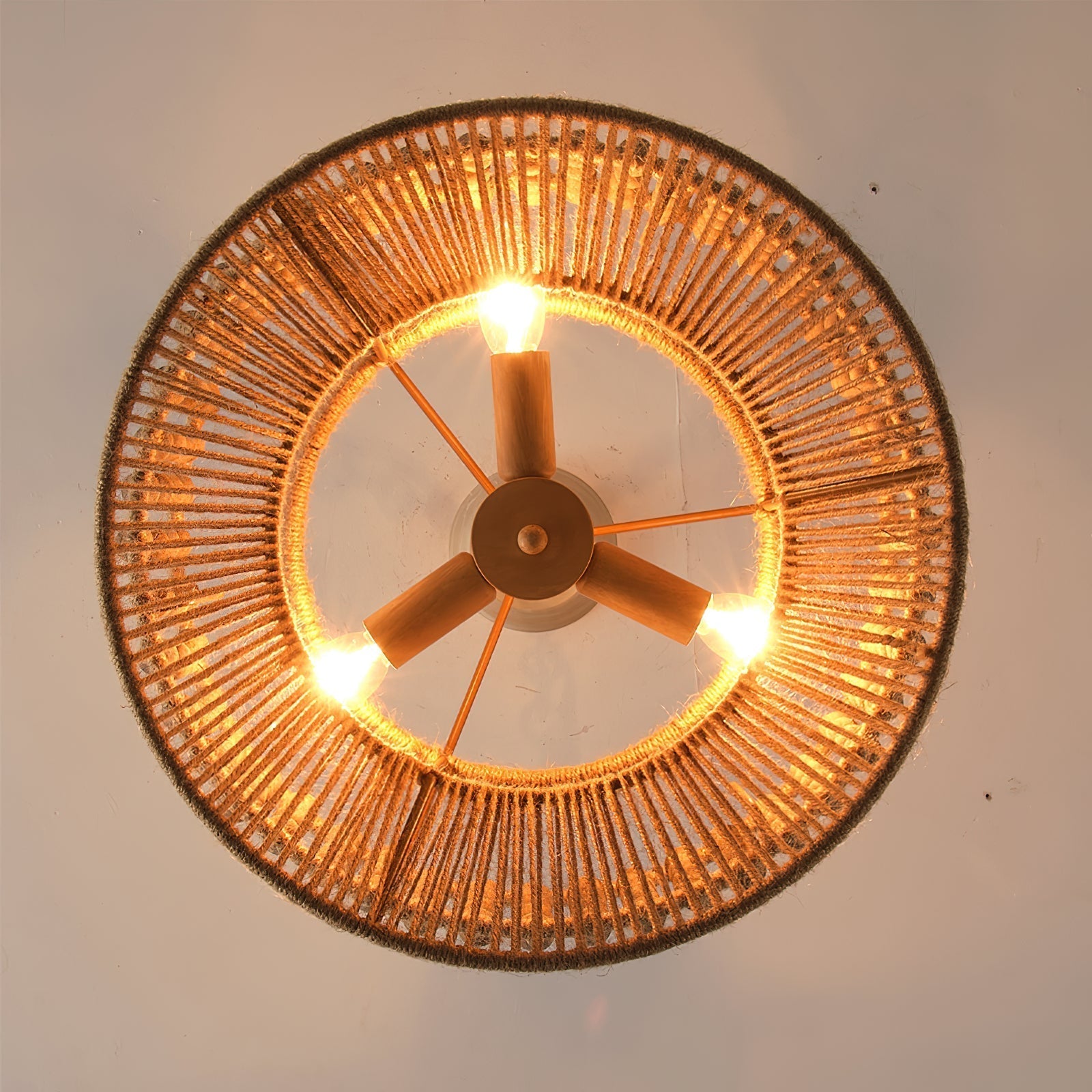 Kvennuvyi Natur Antigua Braun Pendelleuchte-Letslighting