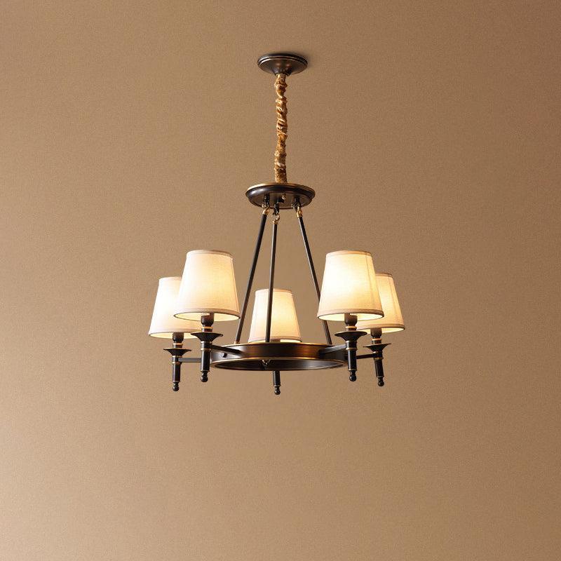Antique Brass Chandelier - Blowlighting